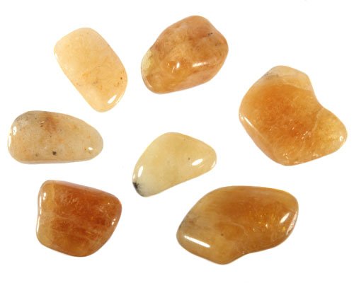 Beryl (goud) steen getrommeld 5 - 10 gram