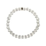 Bergkristal armband 17 cm | 6 mm kralen Bergkristal armband 17 cm | 6 mm kralen