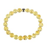 Barnsteen (geel) armband 18 cm | 8 mm kralen Barnsteen (geel) armband 18 cm | 8 mm kralen