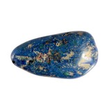 Azuriet-malachiet steen getrommeld 2 - 5 gram Azuriet-malachiet steen getrommeld 2 - 5 gram