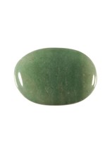 Aventurijn (groen) steen plat gepolijst