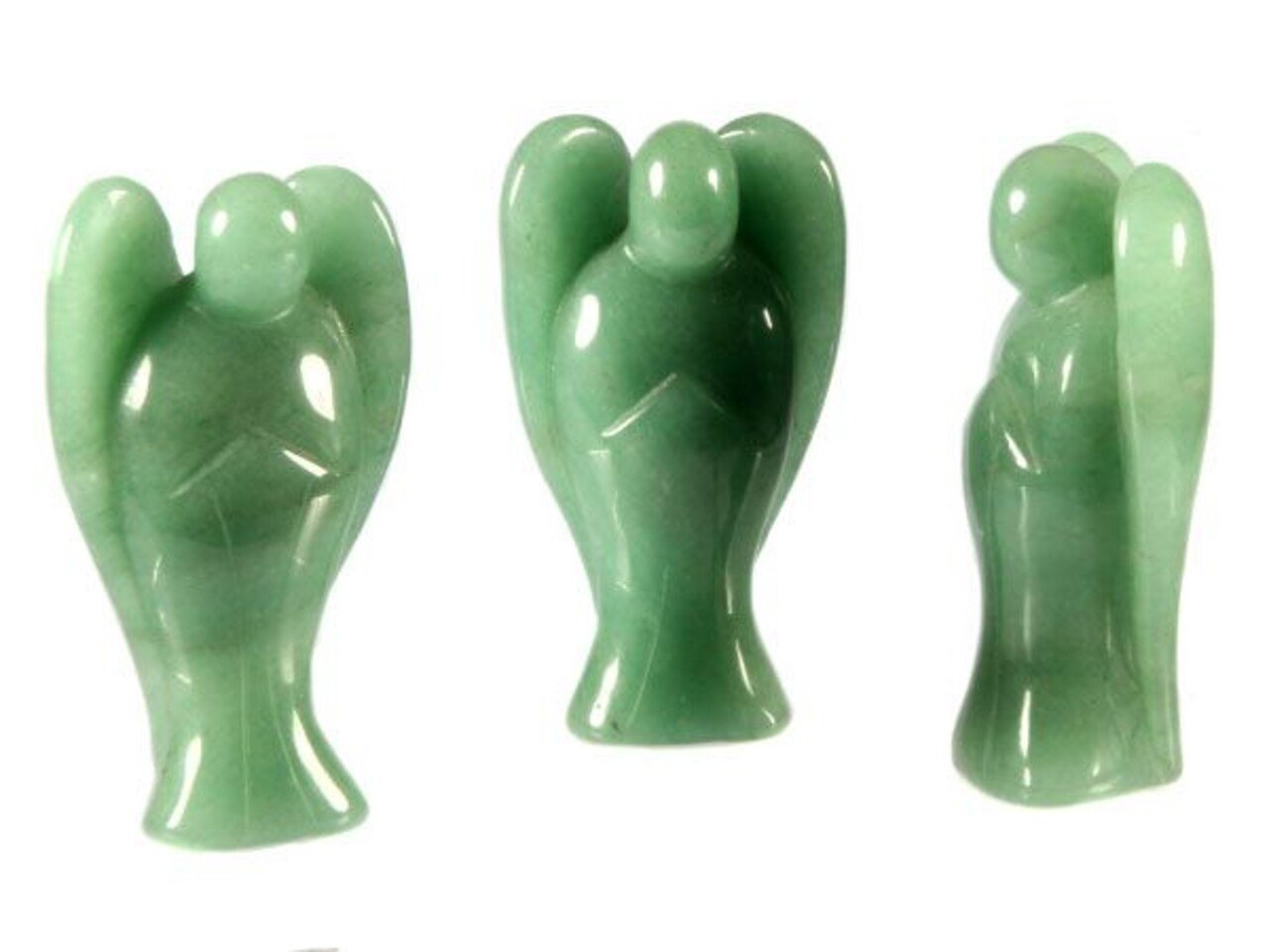 Aventurijn (groen) engel 7,5 cm Aventurijn (groen) engel 7,5 cm