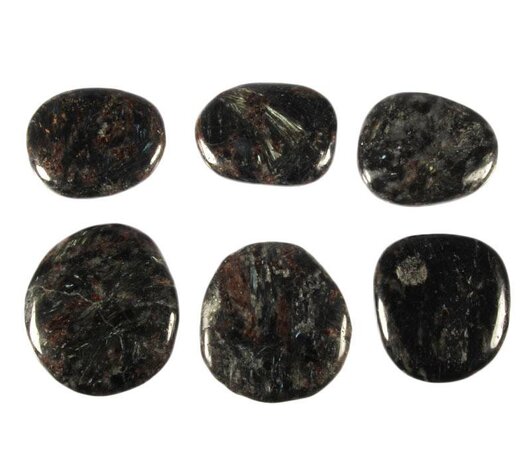 Astrofylliet steen plat gepolijst Astrofylliet steen plat gepolijst