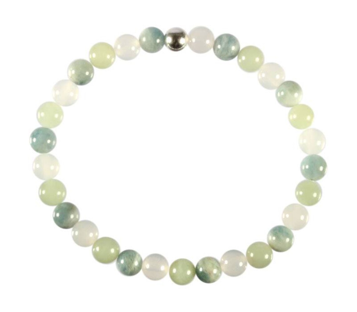 Armband sterrenbeeld tweelingen 18 cm | 6 mm kralen Armband sterrenbeeld tweelingen 18 cm | 6 mm kralen