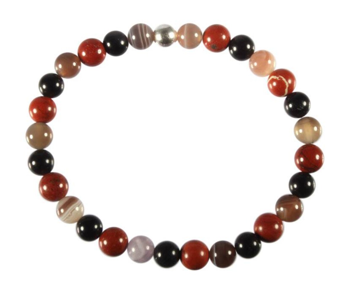 Armband sterrenbeeld schorpioen 18 cm | 6 mm kralen Armband sterrenbeeld schorpioen 18 cm | 6 mm kralen