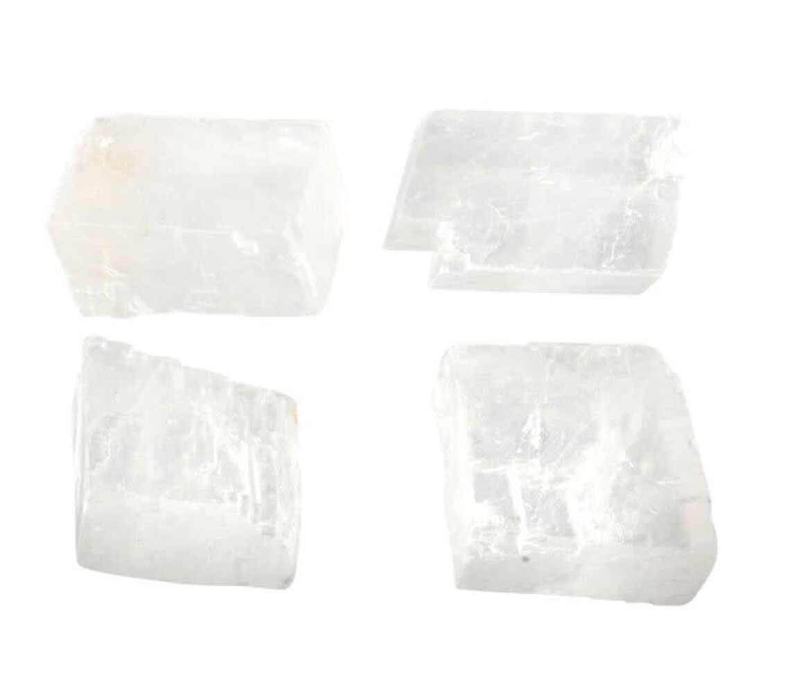 Calciet (wit) ruw 50 - 100 gram