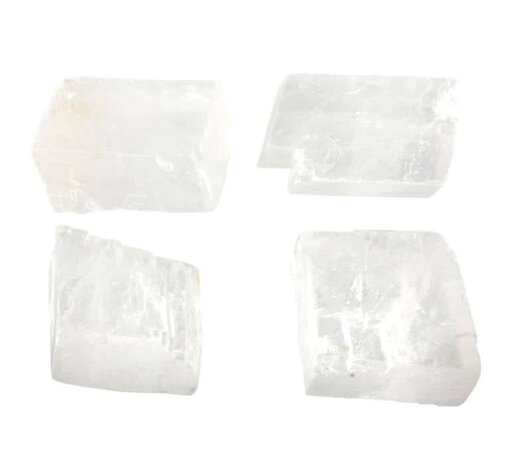 Calciet (wit) ruw 50 - 100 gram