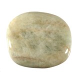 Aquamarijn steen plat gepolijst Aquamarijn steen plat gepolijst