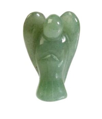 Aventurijn (groen) engel 4 cm