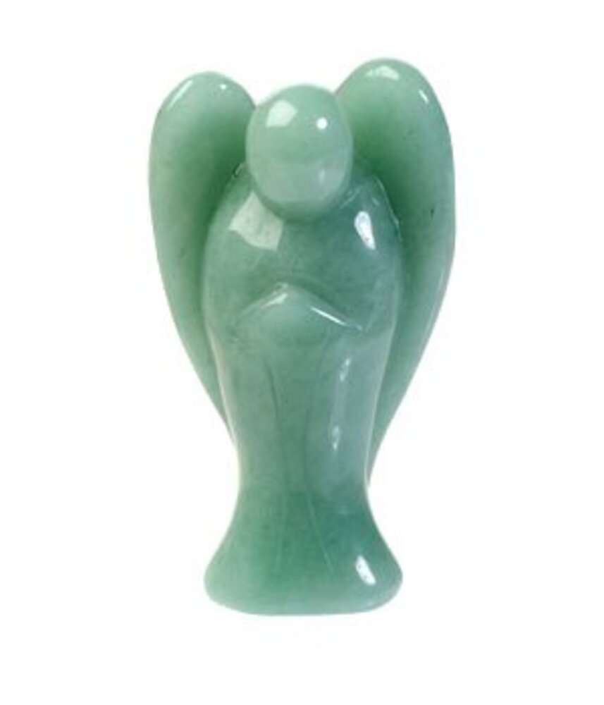 Aventurijn (groen) engel 7,5 cm Aventurijn (groen) engel 7,5 cm