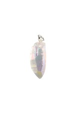 Angel aura kwarts hanger