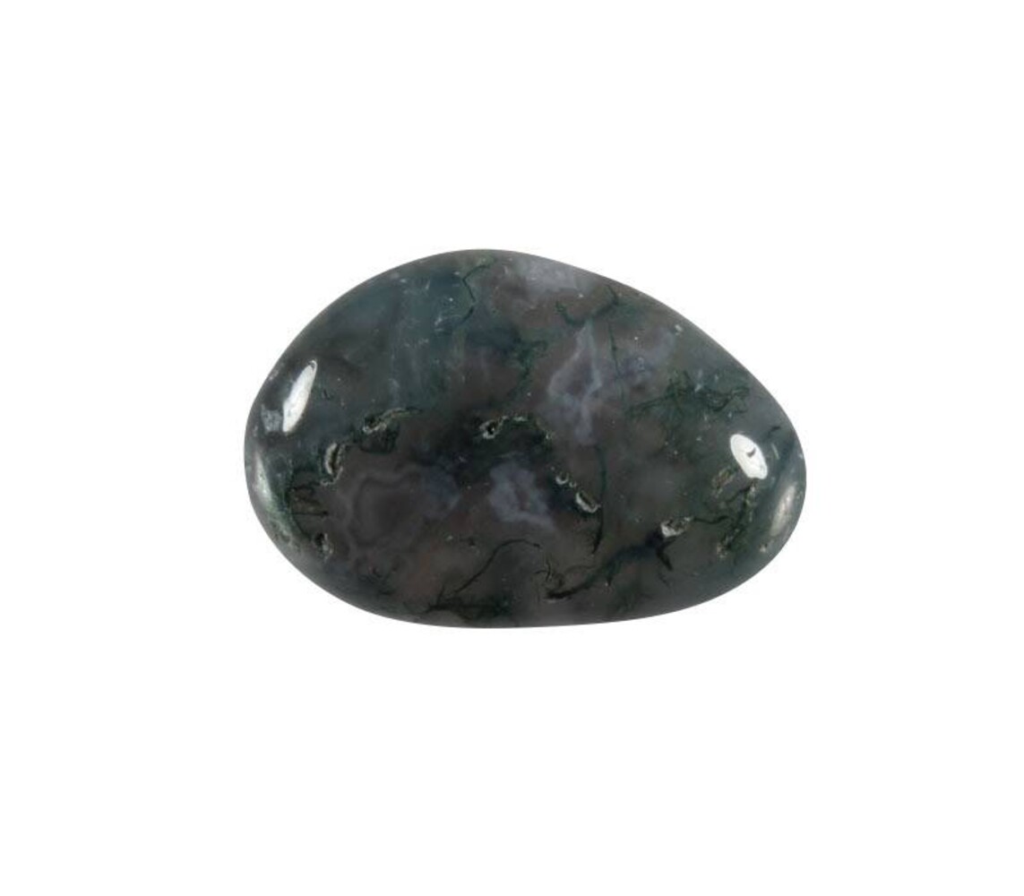 Mosagaat steen getrommeld 10 - 20 gram Mosagaat steen getrommeld 10 - 20 gram