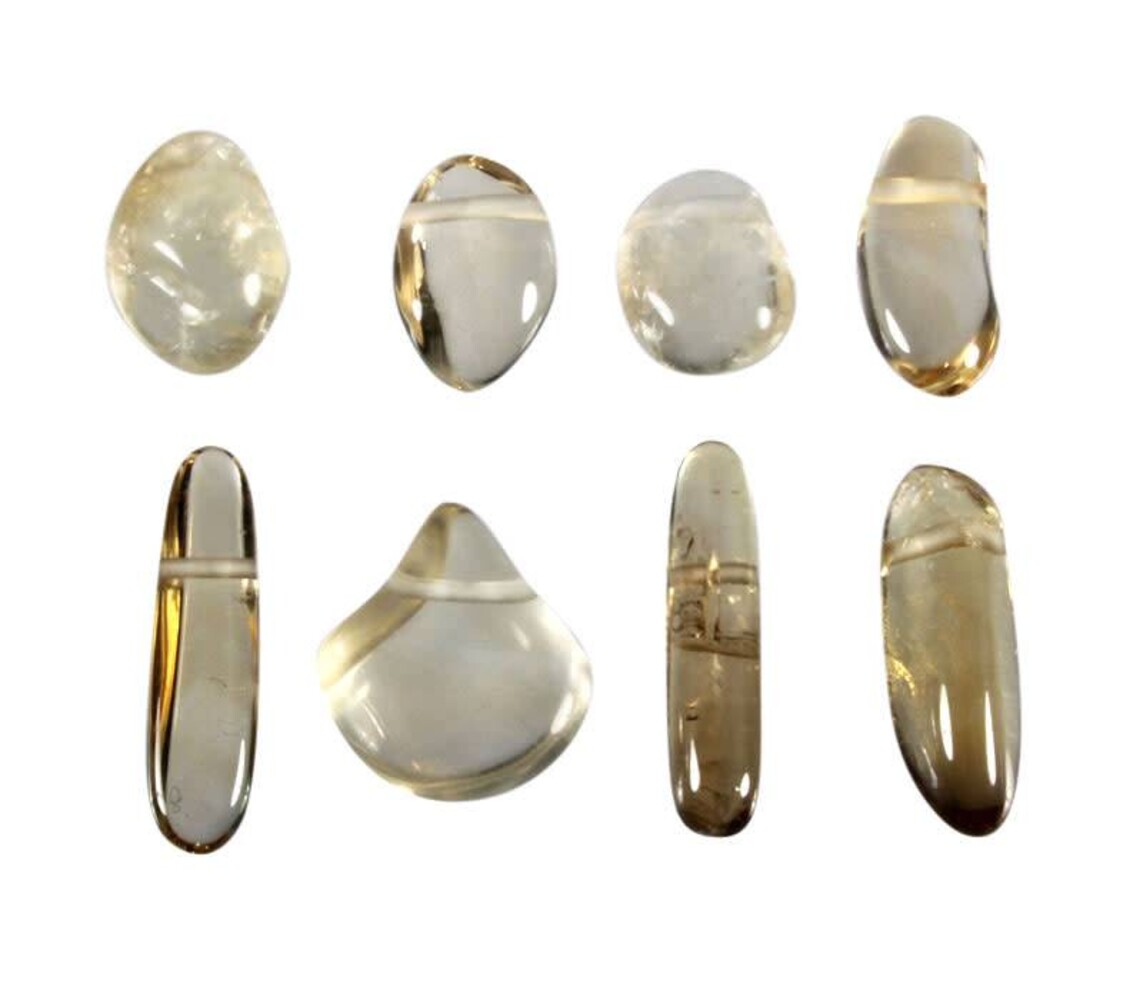 Citrien hanger getrommeld doorboord Citrien hanger getrommeld doorboord