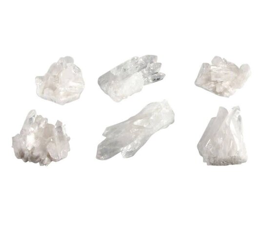 Bergkristal cluster 10 - 25 gram Bergkristal cluster 10 - 25 gram