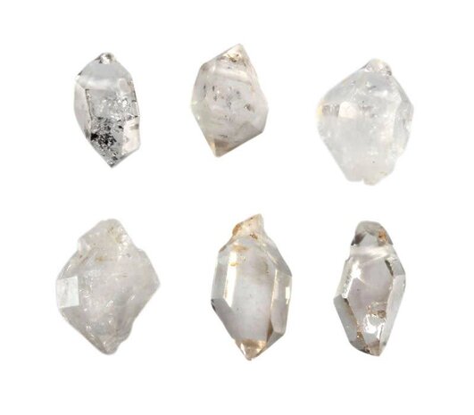 Herkimer diamant hanger doorboord