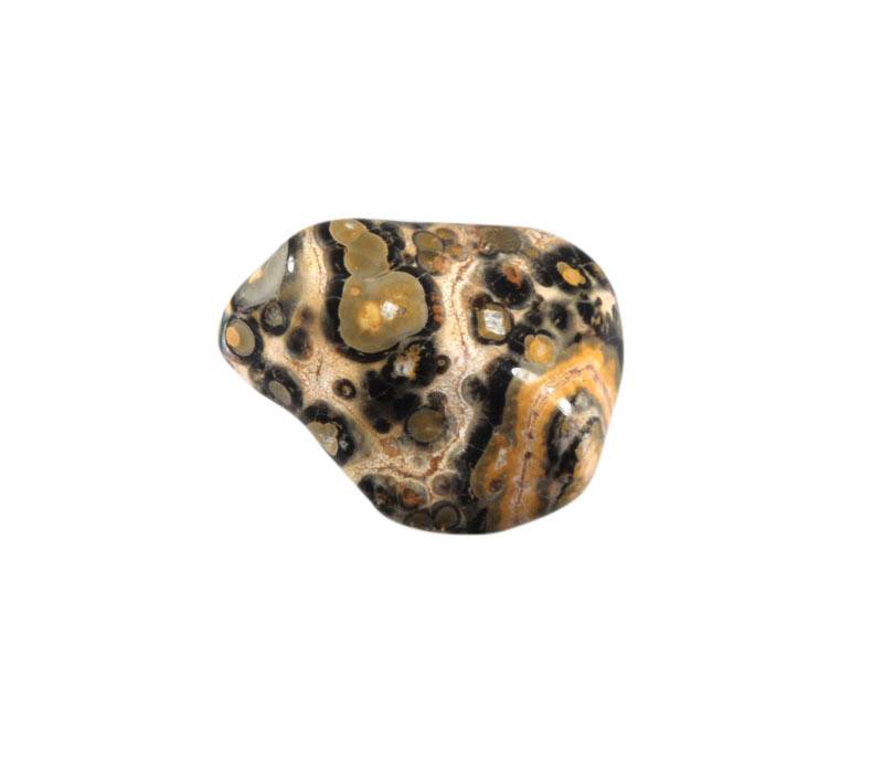 Jaspis (luipaard) steen getrommeld 5 - 10 gram