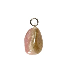 Toermalijn (roze met groen) hanger Toermalijn (roze met groen) hanger