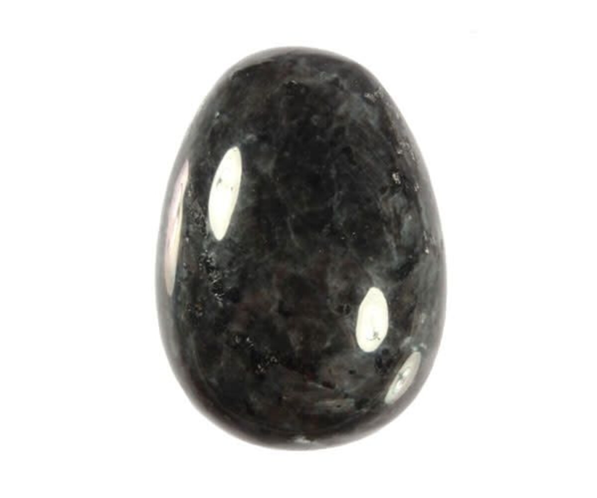 Larvikiet edelsteen ei 4,8 x 3,3 cm Larvikiet edelsteen ei 4,8 x 3,3 cm