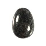 Larvikiet edelsteen ei 4,8 x 3,3 cm