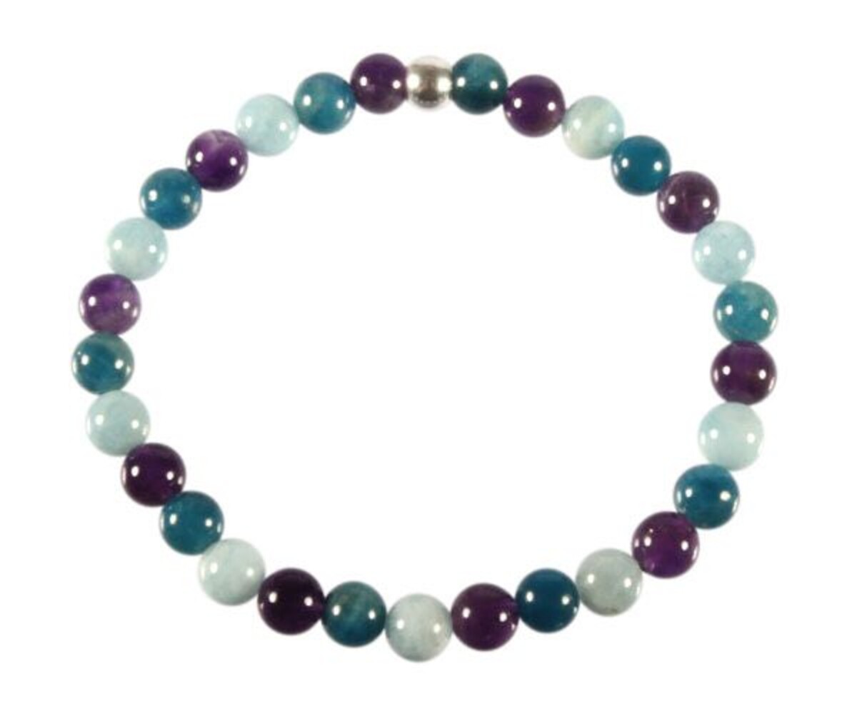 Armband mentale ontspanning 18 cm | 6 mm kralen Armband mentale ontspanning 18 cm | 6 mm kralen