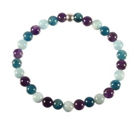 Armband mentale ontspanning 18 cm | 6 mm kralen Armband mentale ontspanning 18 cm | 6 mm kralen