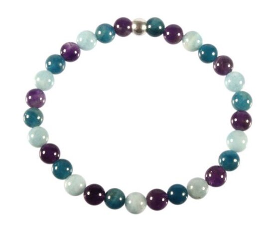 Armband mentale ontspanning 18 cm | 6 mm kralen Armband mentale ontspanning 18 cm | 6 mm kralen