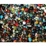 Gemengde edelsteen kralen mix (200 gram)