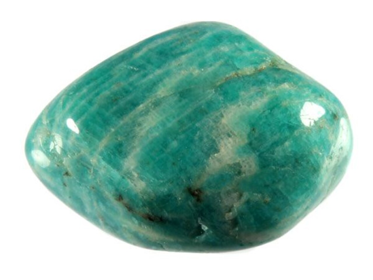 Amazoniet steen getrommeld 20 - 30 gram