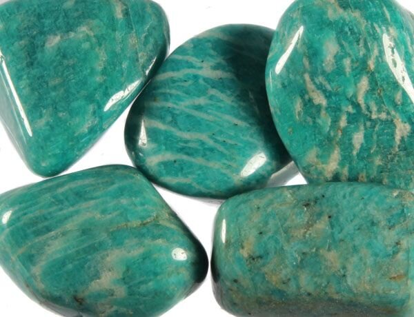 Amazoniet steen getrommeld 30 - 50 gram Amazoniet steen getrommeld 30 - 50 gram