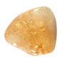 Citrienkwarts (verhit) steen getrommeld 2 - 5 gram Citrienkwarts (verhit) steen getrommeld 2 - 5 gram