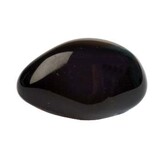 Obsidiaan (apachetranen) steen getrommeld | middel (M)