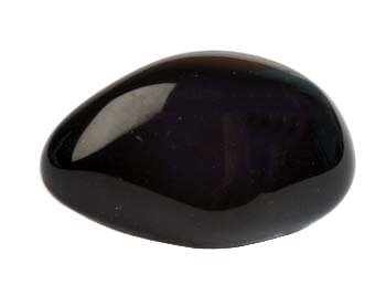 Obsidiaan (apachetranen) steen getrommeld 5 - 10 gram