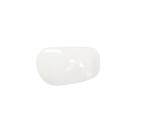 Sneeuwkwarts steen getrommeld 10 - 20 gram Sneeuwkwarts steen getrommeld 10 - 20 gram