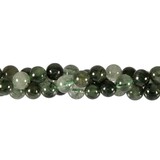 Toermalijnkwarts (groen) kralen rond 8 mm (streng van 40 cm) Toermalijnkwarts (groen) kralen rond 8 mm (streng van 40 cm)