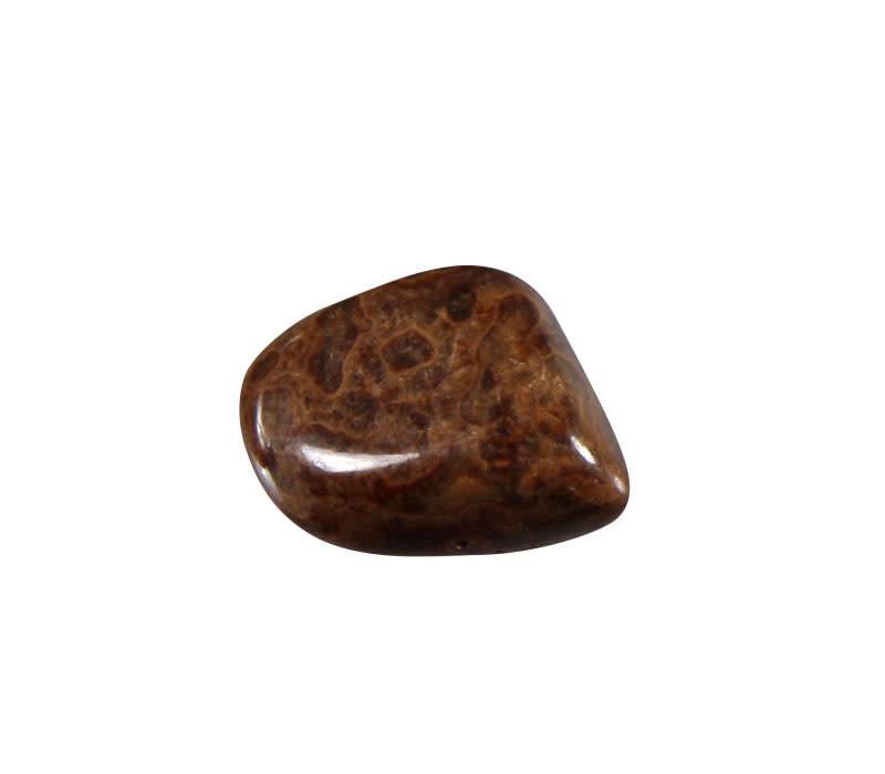Bariet (bruin) steen getrommeld 5 - 10 gram