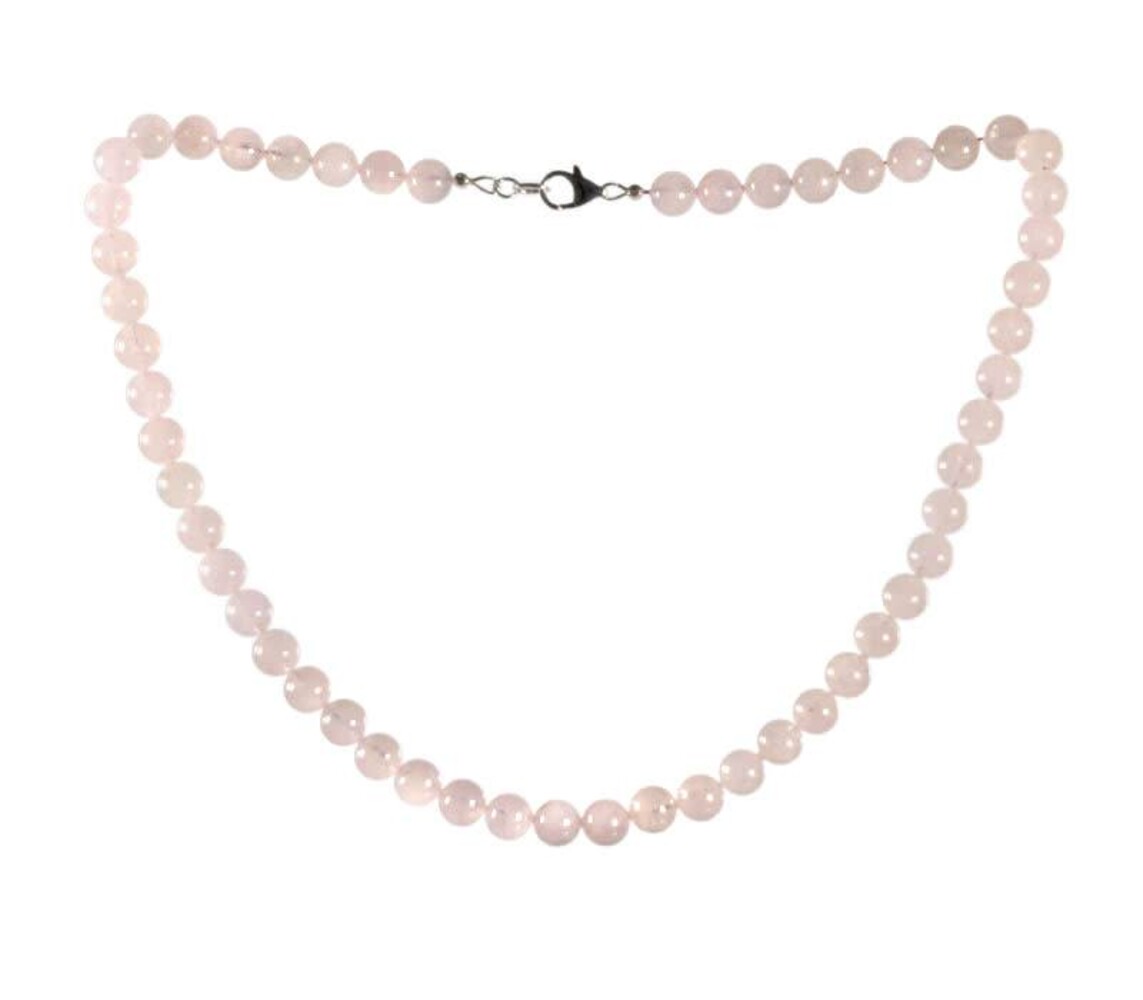 Morganiet ketting 8 mm kralen Morganiet ketting 8 mm kralen