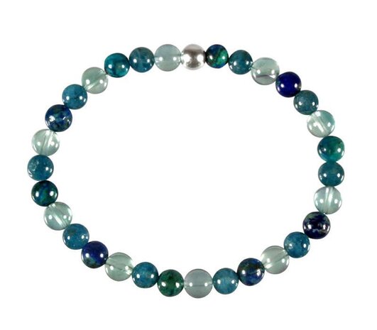Armband gewrichten 18 cm | 6 mm kralen Armband gewrichten 18 cm | 6 mm kralen