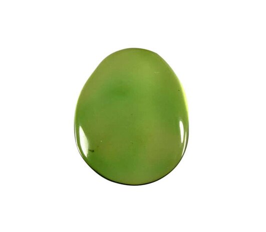 Barnsteen (natuurlijk groen) gepolijst 1 - 2 gram Barnsteen (natuurlijk groen) gepolijst 1 - 2 gram