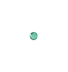 Gefacetteerde smaragd rond 4 mm