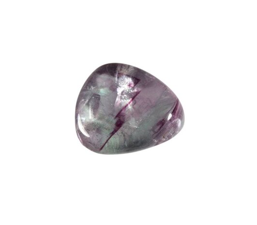 Fluoriet (multi) steen getrommeld 5 - 10 gram