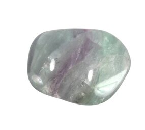 Fluoriet (multi) steen getrommeld 15 - 25 gram