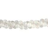 Maansteen (regenboog) kralen rond 6 mm (streng van 40 cm)