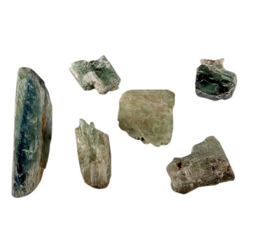 Kyaniet (groen) ruw 5 - 10 gram Kyaniet (groen) ruw 5 - 10 gram