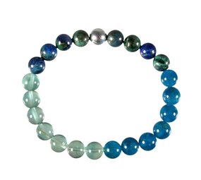 Armband gewrichten 18 cm | 8 mm kralen Armband gewrichten 18 cm | 8 mm kralen