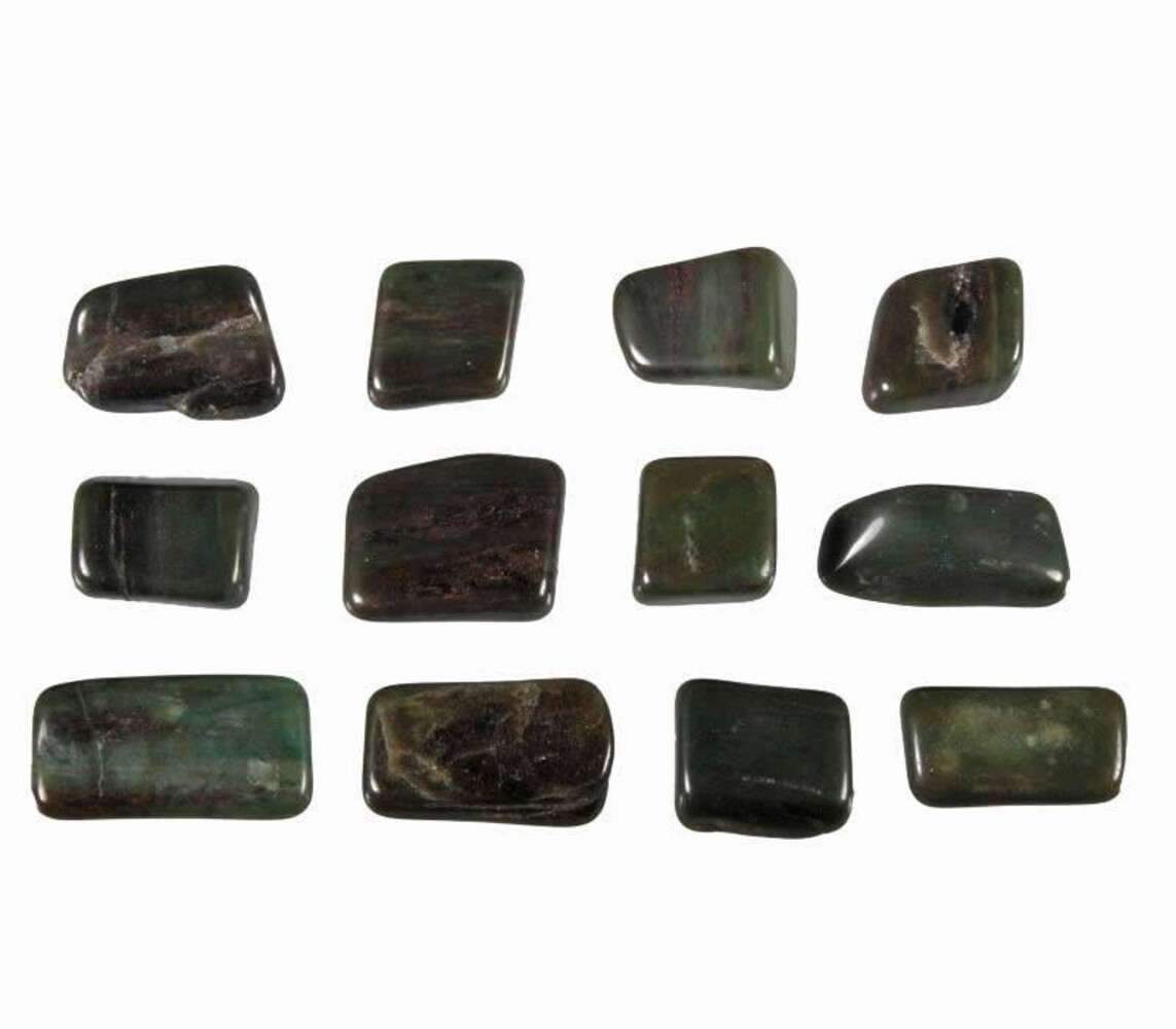 Groenlandiet steen getrommeld 5 - 10 gram Groenlandiet steen getrommeld 5 - 10 gram