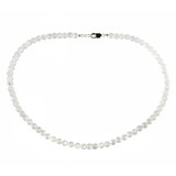 Maansteen (regenboog) ketting 6 mm kralen