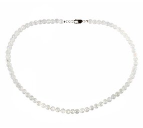 Maansteen (regenboog) ketting 6 mm kralen Maansteen (regenboog) ketting 6 mm kralen