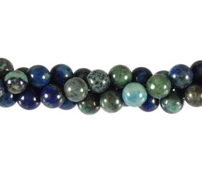 Chrysocolla kralen rond 8 mm (streng van 40 cm)