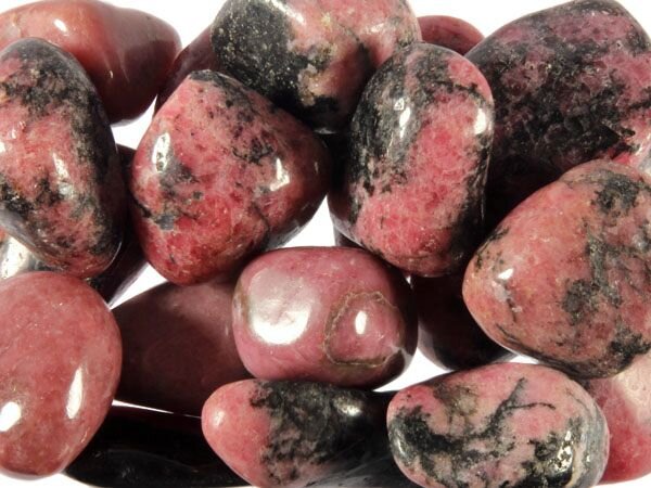 Rhodoniet steen getrommeld | groot (L)