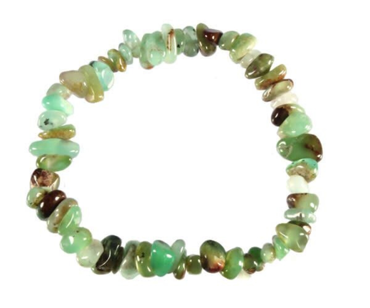 Chrysopraas armband split